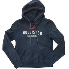 Hollister California Navy Blue Hoodie
