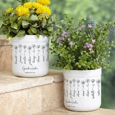 Personalized Outdoor Flower Pot