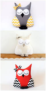 This is a a simple tutorial on how to make a super cute owl pillow. 30 Adorable Owl Craft Ideas For Your Next Project