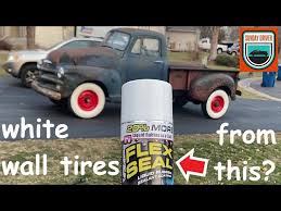 Flex Seal White Wall Tires Sunday