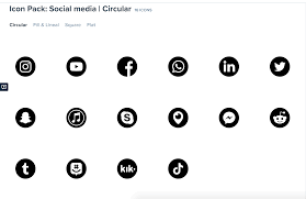 social a icon sets for your