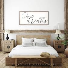 Sweet Dreams Wood Sign Wall Decor For