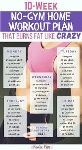 No Gym Home Workout Plan That Burns Fat