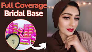 bridal base makeup tutorial