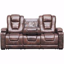 big chief power reclining sofa w drop