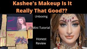 kashee s makeup unboxing mini makeup