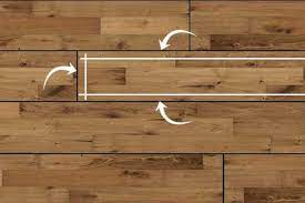 replace damaged wood flooring plank