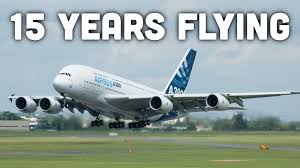 the airbus a380 made its first