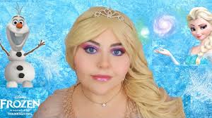 elsa makeup tutorial disney princess