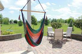 Patio hammock offers the definitive experience in comfort and relaxation. Nicaraguan Multi Color Hammock Swing Chair