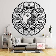 Yin Yang Philosophy Mandala Wall Vinyl