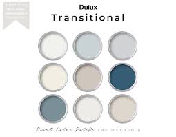Transitional Dulux Paint Color Palette