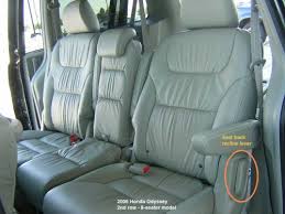 The Car Seat Ladyhonda Odyssey The