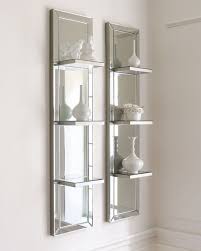 Mirrored Shelf Wall Panel Mirrored