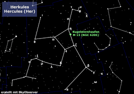 Информационные технологии в области медиамониторинга. Kugelsternhaufen M13 Im Sternbild Herkules Sterne Galaxien Sterngucker Br