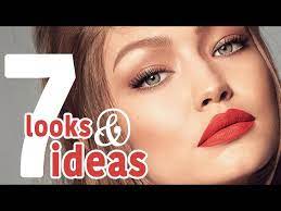 7 ways to wear red lipstick tutorials