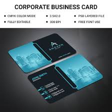 business card design template psd file