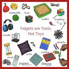 fidgets are tools not toys confident