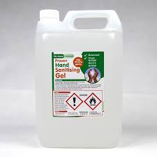 This leaves a more concentrated solution (which still dosnt burn well) and it has salt in it. Alcohol Gel 5 Litre Refill With Free Pelican Pump Hygiene4less