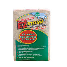 ez straw 2 5 cu ft straw mulch in the