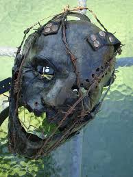 The Wretching Mask SOLD 1 by purplenothing on DeviantArt | Creepy masks,  Horror masks, Masks art