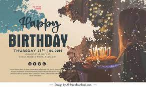 birthday picture frames psd free