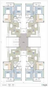Enclosed 2bhk Apartment Plan