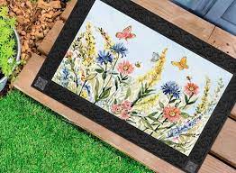 Joyful Garden Doormat Decorative