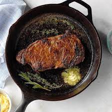 cast iron skillet steak recipe how to