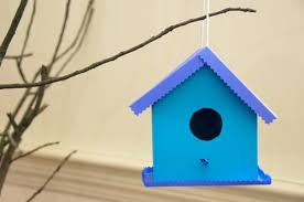 Printable Bird House Play Set Inner
