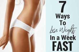 how to lose weight in a week fast 7