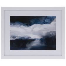 indigo clouds framed wall decor hobby