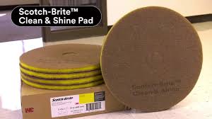 scotch brite clean shine pad
