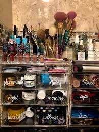 makeup organization ideas beauty