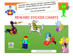 Reward Sticker Charts Princesses Knight Superhero Legoman Dragon And More
