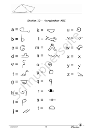 Ägyptisches alphabet zum ausdrucken : Josef Lernbiene Verlag