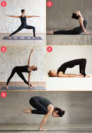 yoga pose for lean and toned muscles