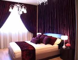 Contact our team of experts to consult your bedroom interior design project today! Dark Purple Bedroom Decorating Ideas Romantic Bedroom With Dark Purple Shades Purple Bedrooms Relaxing Bedroom Purple Bedroom