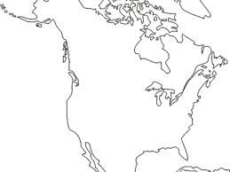 North American Continent Coloring Page Under Fontanacountryinn Com