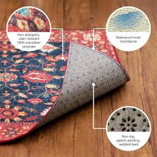 print washable runner rug