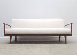 1960 mid century danish teak sofa bed