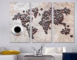 Coffee Bean Canvas Print Wall Art