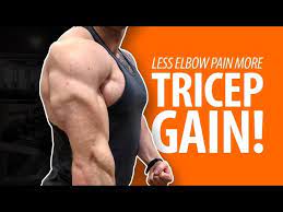 less elbow pain more tricep gain