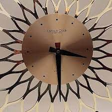London Clock Company Sunburst Gold