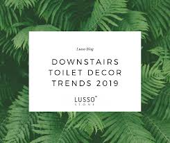 Small wc / downstairs toilet wc. Downstairs Toilet Trends 2019 Downstairs Toilet Decor Lusso Stone