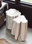 Sydney Natural Tree Stump Side Table Home Design Ideas. - Houzz