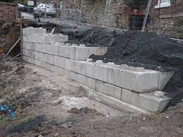 interlocking concrete blocks for