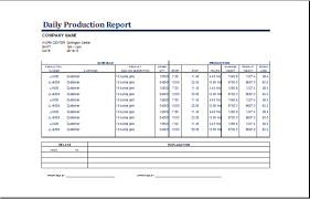 Daily Progress Report Template Excel 248129808815 Format Of A