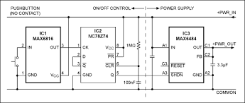 But during siwtching from off position to on postion it takes some time it is the symbol of a single pole single throw generic pushbutton switch. Single Pushbutton On Off Power Control