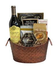 oh my caymus wine gift basket pompei